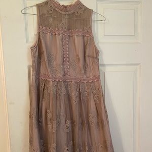 Dusty rose altar’d state dress size M